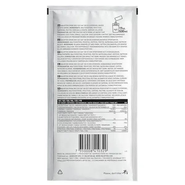 Maurten Drink Mix 320 Cafeïne Sachet - Afbeelding 2
