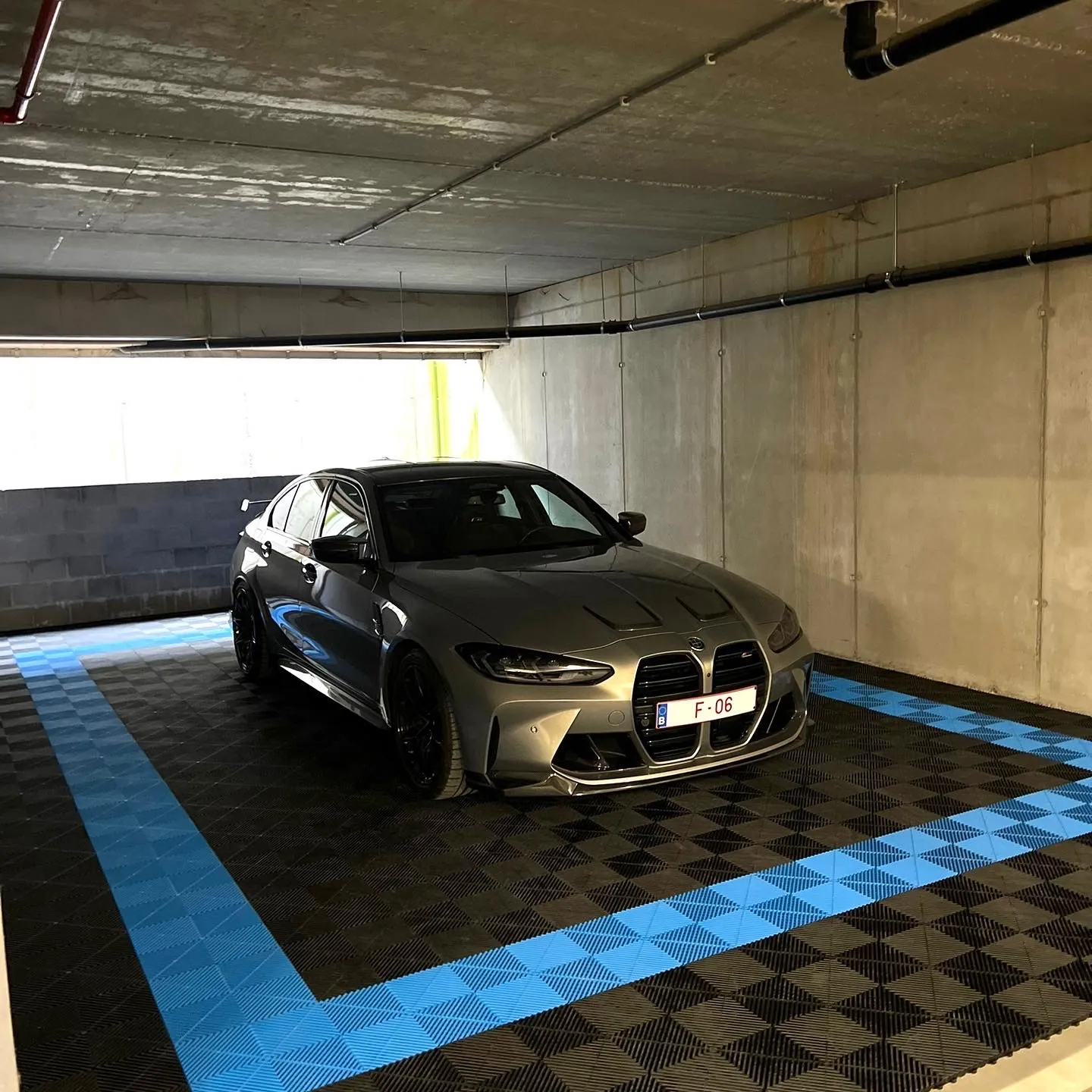 CRIJNS – Dalles – Floor Tiles – Trax – PRO – 39,50×39,50cm – BOX – 30 Items – Dark Grey - Afbeelding 8