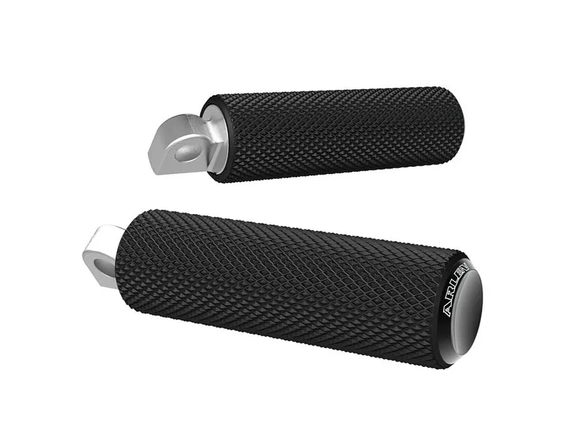 Ness knurled fusion voetsteunen zwart