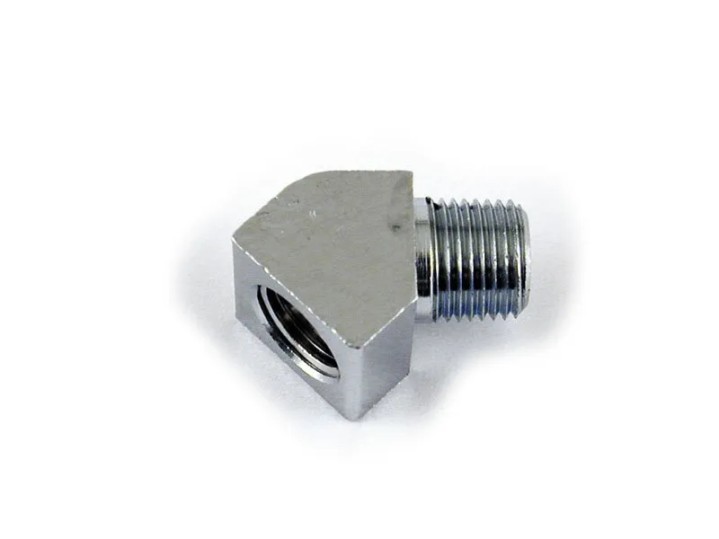 Oliedrukmeter adapter 45 graden 1/8 NPT