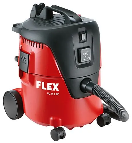 FLEX – VC 21 L MC Veiligheidstofzuiger met manuele filterreiniging, 20 L, Klasse L – 1000Watt