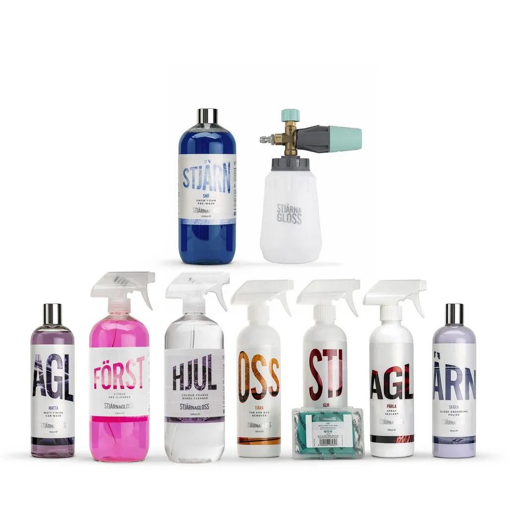 STJÄRNAGLOSS – Deep Clean Bundle – Kit -15%