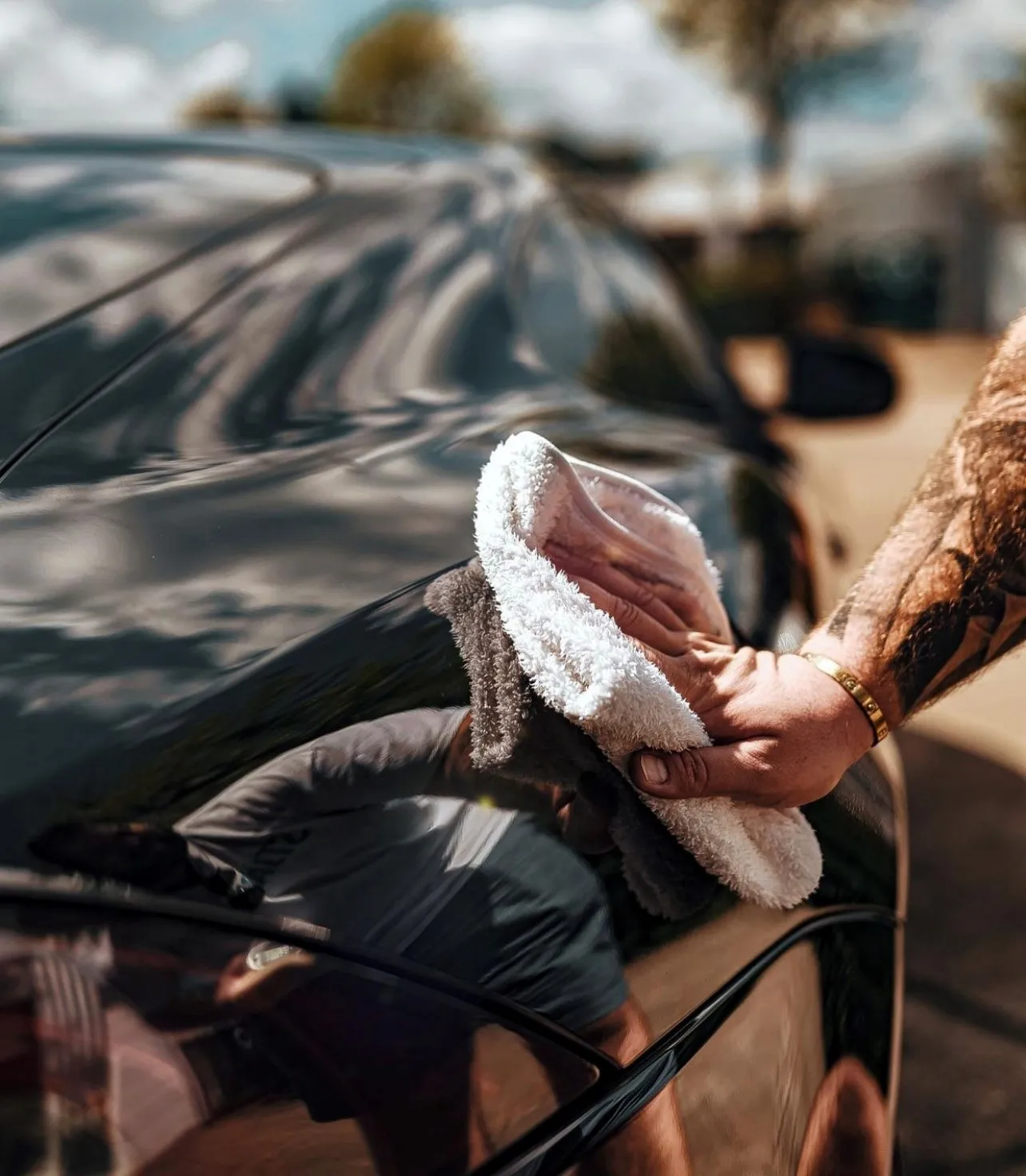 STJÄRNAGLOSS – Fluffig – Microfibre Buffing Cloth – 40x40cm – 3-Pack - Afbeelding 2