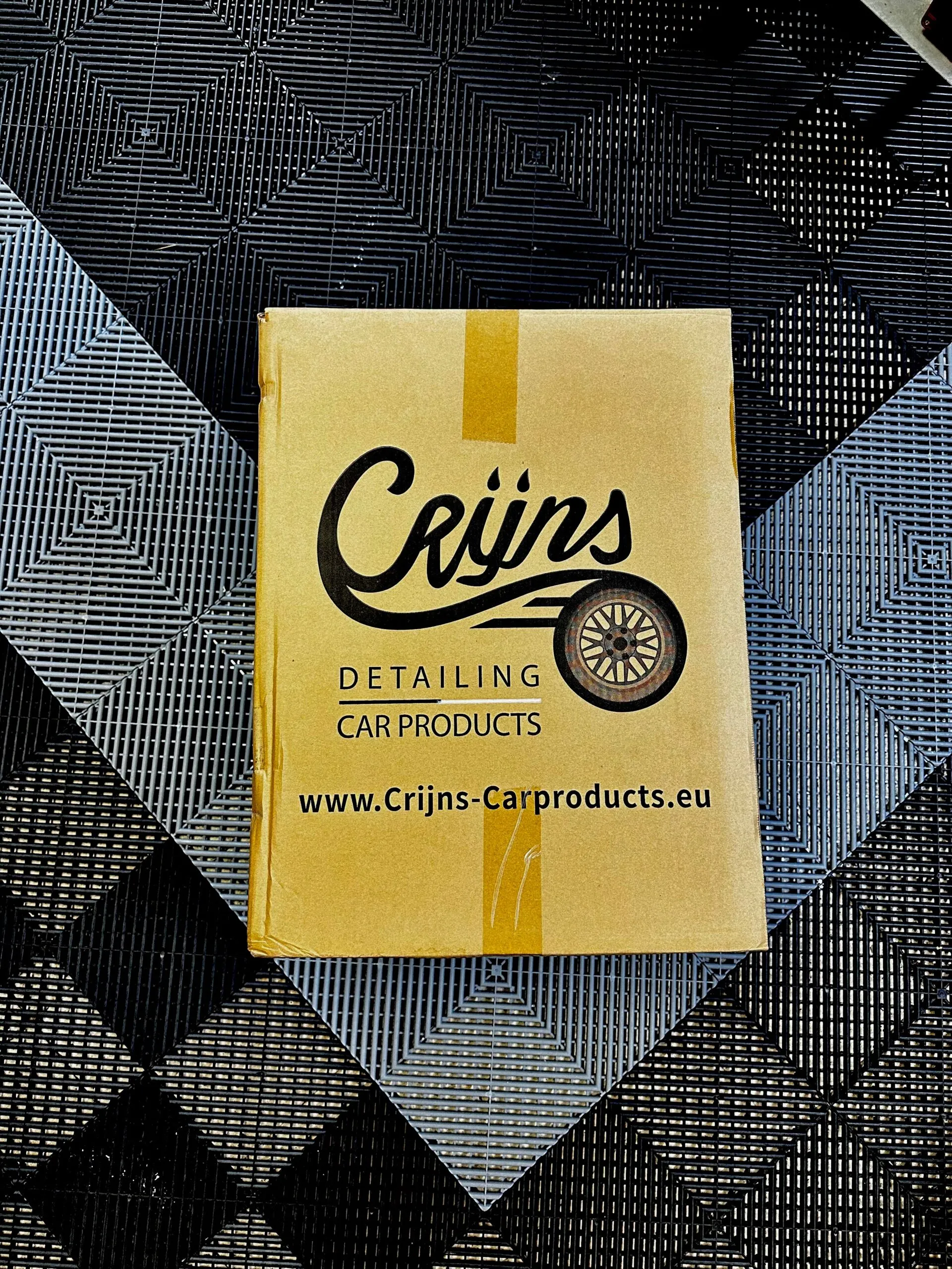 CRIJNS – Dalles – Floor Tiles – Trax – PRO – 39,50×39,50cm – BOX – 30 Items – Dark Grey - Afbeelding 3